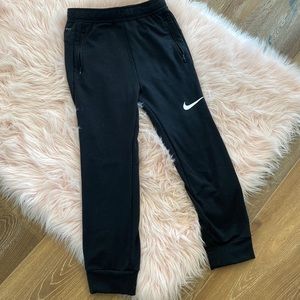 Nike black joggers